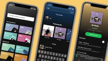 Spotify Premium se renueva: Navegación más sencilla y búsquedas personalizadas