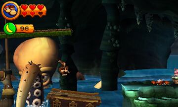 Captura de pantalla - Donkey Kong Country Returns 3D (3DS)