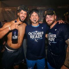 Kansas City Royals in MLB playoffs and Patrick Mahomes is pumped