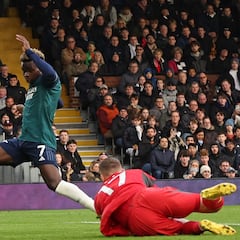 Fulham - Arsenal: Resumen del partido y goles