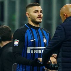Consejo de Spalletti a Icardi: "Las cosas no se solucionan con mensajes y likes"
