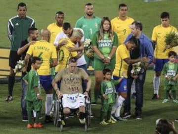 Fue un partido con pocas emociones en la cancha.