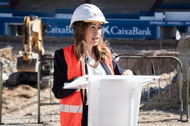 La alcaldesa de Zaragoza, Natalia Chueca, comentó que la obra avanza "sin sobresaltos ni imprevistos".