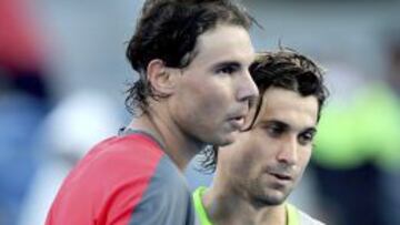 David Ferrer se lleva el primer duelo del año contra Nadal