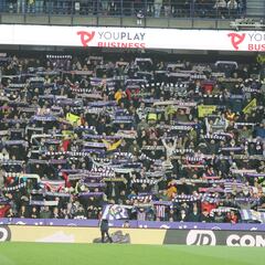 Récord de asistencia en Zorrilla desde que hay tornos