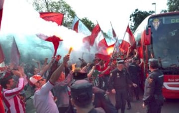 El Sporting de Gijón se juega hoy contra el Betis la permanencia en primera división y la afición sabe que hoy, más que nunca, debe estar a la altura.