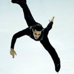 Javi Fernández, en una nueva defensa del oro mundial