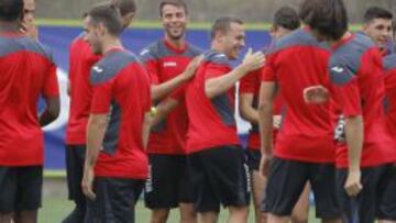 Cristian Gómez, uno de los descartes de la plantilla del Espanyol.