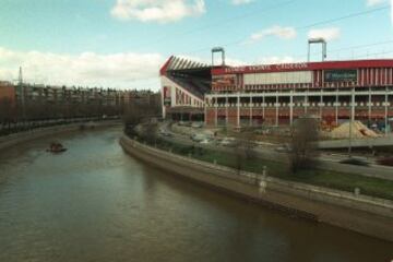 50 años del estadio Vicente Calderón en imágenes