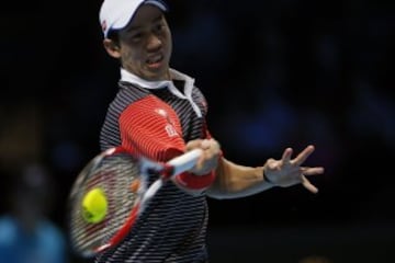 Kei Nishikori venció a Ferrer en una nueva jornada del Masters.