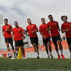 Morata adelantó su regreso y ya trabaja con el Atlético