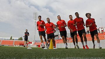 Morata adelantó su regreso y ya trabaja con el Atlético