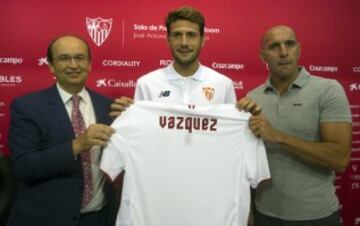 El Sevilla ha presentado a Franco Vázquez. 



