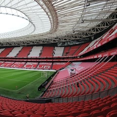 La entrada escalonada en San Mamés evitará aglomeraciones