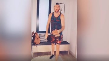 La afici¨®n de Rudy por el TikTok en estado puro: sin Helen se marca su v¨ªdeo m¨¢s ingenioso