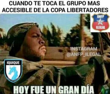 Los memes que se burlan del sorteo para los chilenos en la Libertadores