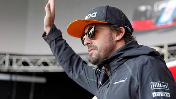 Fernando Alonso en Rusia.