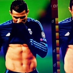 Acusan a TV3 de retocar los abdominales de Cristiano Ronaldo