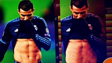 CNN acusa a TV3 y a su programa Esport Club de retocar las abdominales de Cristiano Ronaldo.