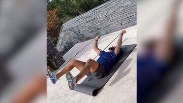 Marcelo trabajando duro: vean la intensidad de su entrenamiento