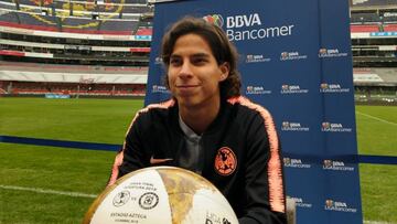 El joven atacante del Am&eacute;rica expres&oacute; que a pesar de su corta carrera profesional, ya carga a la par de sus compa&ntilde;eros con la responsabilidad.