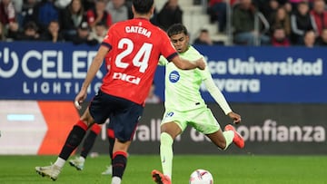 Así fue el impresionante gol de Lamine Yamal con el Barcelona al Osasuna