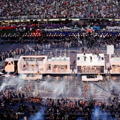 ¿Cuánto tiempo se tarda en montar y desmontar el espectáculo de medio tiempo del Super Bowl?