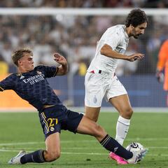 El líder del Castilla que ha cautivado a Ancelotti y quiere romperla en el primer equipo
