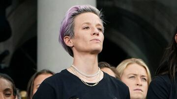 En una estación del metro de New York fue vandalizada publicidad de la futbolista Megan Rapinoe, ahora la policía investiga el caso como un posible crimen de odio.