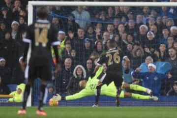 Jornada 17: Everton - Leicester City (2-3).