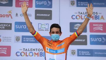 Óscar Sevilla ganó el prólogo y es líder de la Vuelta a Colombia