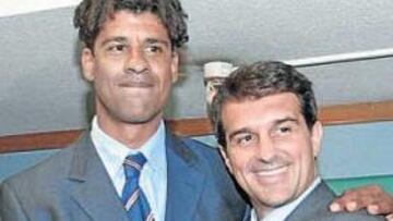 Laporta y Rijkaard.