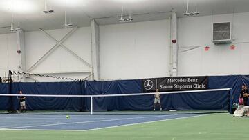 Nadal preparó a cubierto su duelo contra Kokkinakis