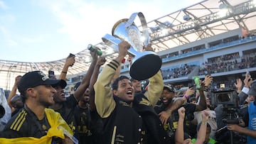 Mexican LAFC star Carlos Vela won his first trophy and had some intriguing comments after the game regarding his future with the team.