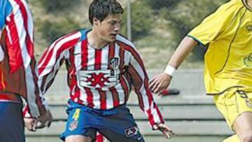 <b>FIJO DEL FILIAL. </b>Pablo Sicilia, en un partido con el filial.