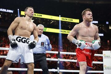 El boxeador mexicano, Canelo Álvarez, se llevó la victoria por decisión unánime después de arrollar a Gennady Golovkin durante todo el encuentro.