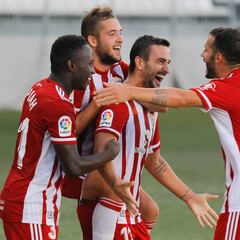 El Almería, el único de los cuatro sin malos recuerdos del playoff