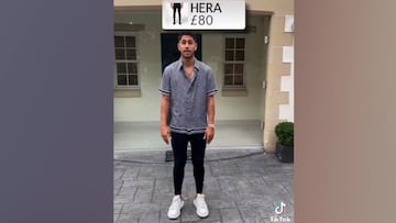 El polémico video de un futbolista español explicando su outfit de 16.000 euros