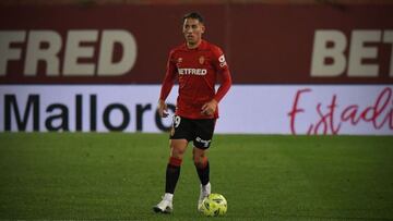 Braian Cufr&eacute;, durante un partido con el Mallorca.