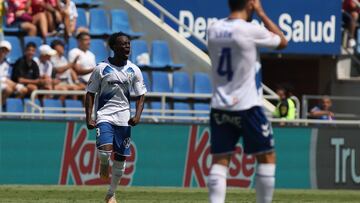 Diarra, del Tenerife.