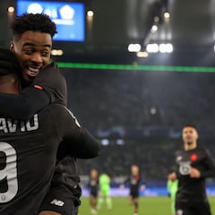 El Lille destroza al Wolfsburgo en una noche perfecta