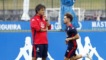 Idiakez analizó la actualidad del Deportivo.