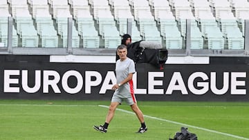 Mendilibar, en Turín.