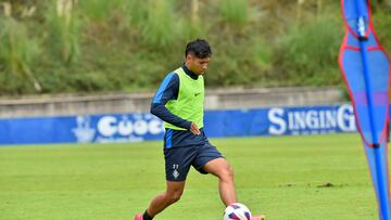 26/09/2023 FUTBOL ENTRENAMIENTO AMOREBIETA LUIS QUINTERO