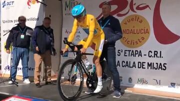 Fuglsang, ganador de la Vuelta a Andaluc&iacute;a 2020.