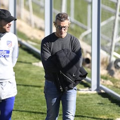 El Atleti se entrena con la mente puesta en el partido frente al Dortmund