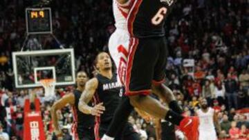 La nariz de LeBron tiene imán: tras Ibaka, le golpeó Howard