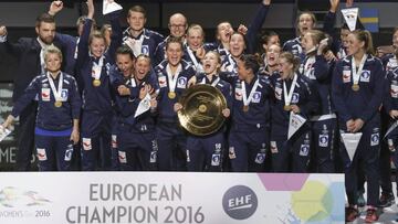 Noruega - Holanda final del Europeo de Balonmano Femenino 2016.