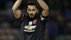 Johnny Herrera iguala los 501 partidos de Ormeño