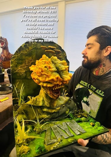 ¿Repugnante o deliciosa?: así es la increíble tarta de The Last of Us con la que Zayn Malik celebra su cumpleaños